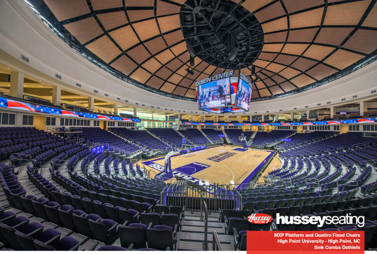 Fixed and telescopic Quattro arena seating